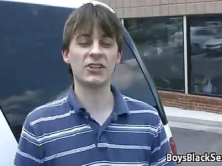 BlacksOnBoys - Black Gay Dude Fuck White Twink 12
